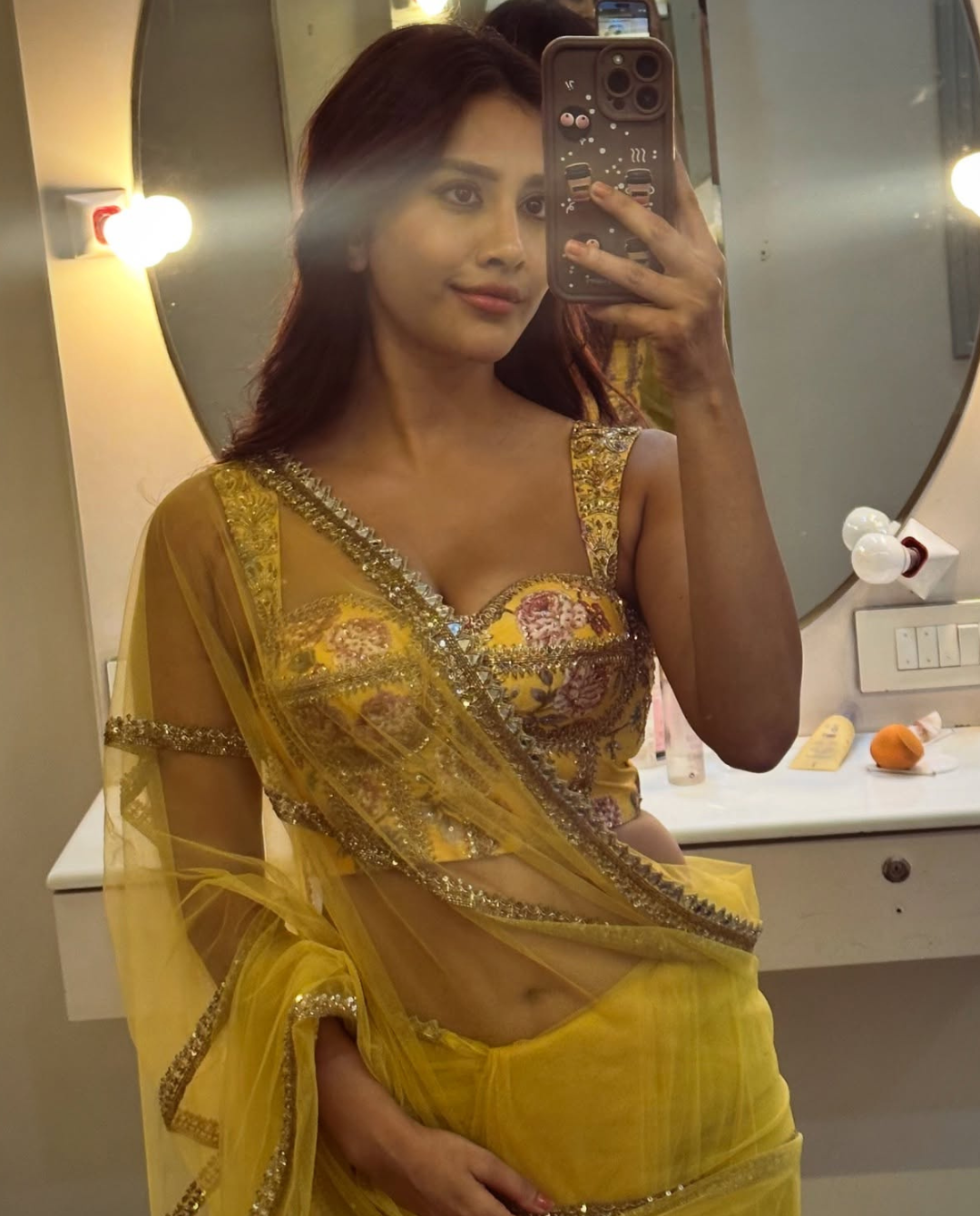 Nabha Natesh shares a sneak peek inside her Vanity Van