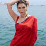 Aditi Rao Hydari: The Stunning Red Saree look from Cannes