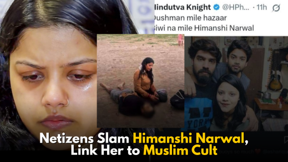 Pahalgam Attack: Netizens Slam Himanshi Narwal, Link Her to Muslim Cult