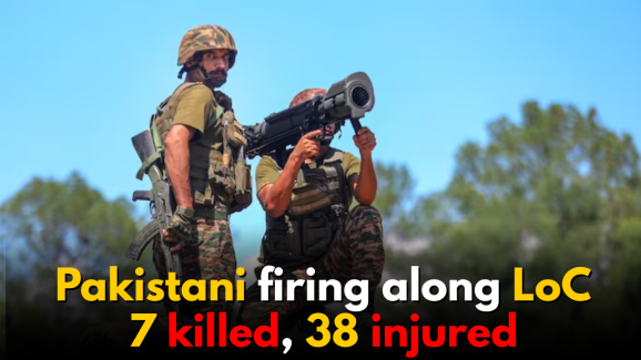 Pakistan firing along LoC: 7 killed, 38 injured