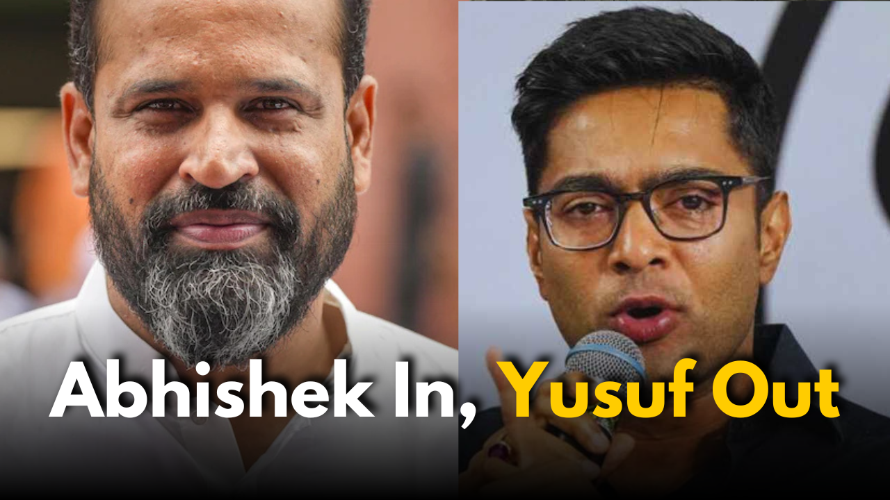 TMC Replaces Yusuf Pathan with Abhishek: Global outreach