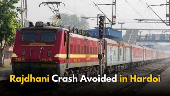 Rajdhani Crash Avoided in Hardoi by Quick Loco Pilot Action