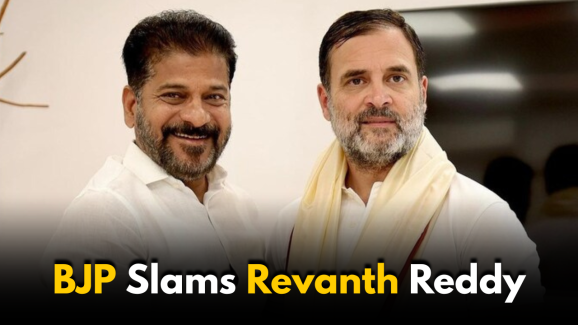 BJP Slams Revanth Reddy: ‘Hold Press Meet with Pakistan’