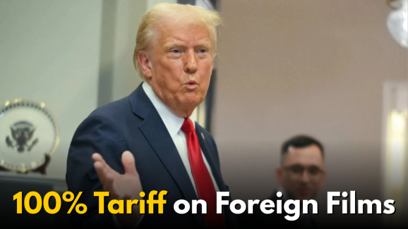 Trump’s Sensational Announcement: 100% Tariff on Foreign Films