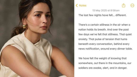 Alia Bhatt’s Emotional Tribute to Indian Soldiers Amid National Tensions