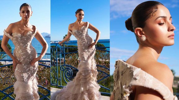 Alia Bhatt Cannes Debut Steals Limelight with Floral Gown
