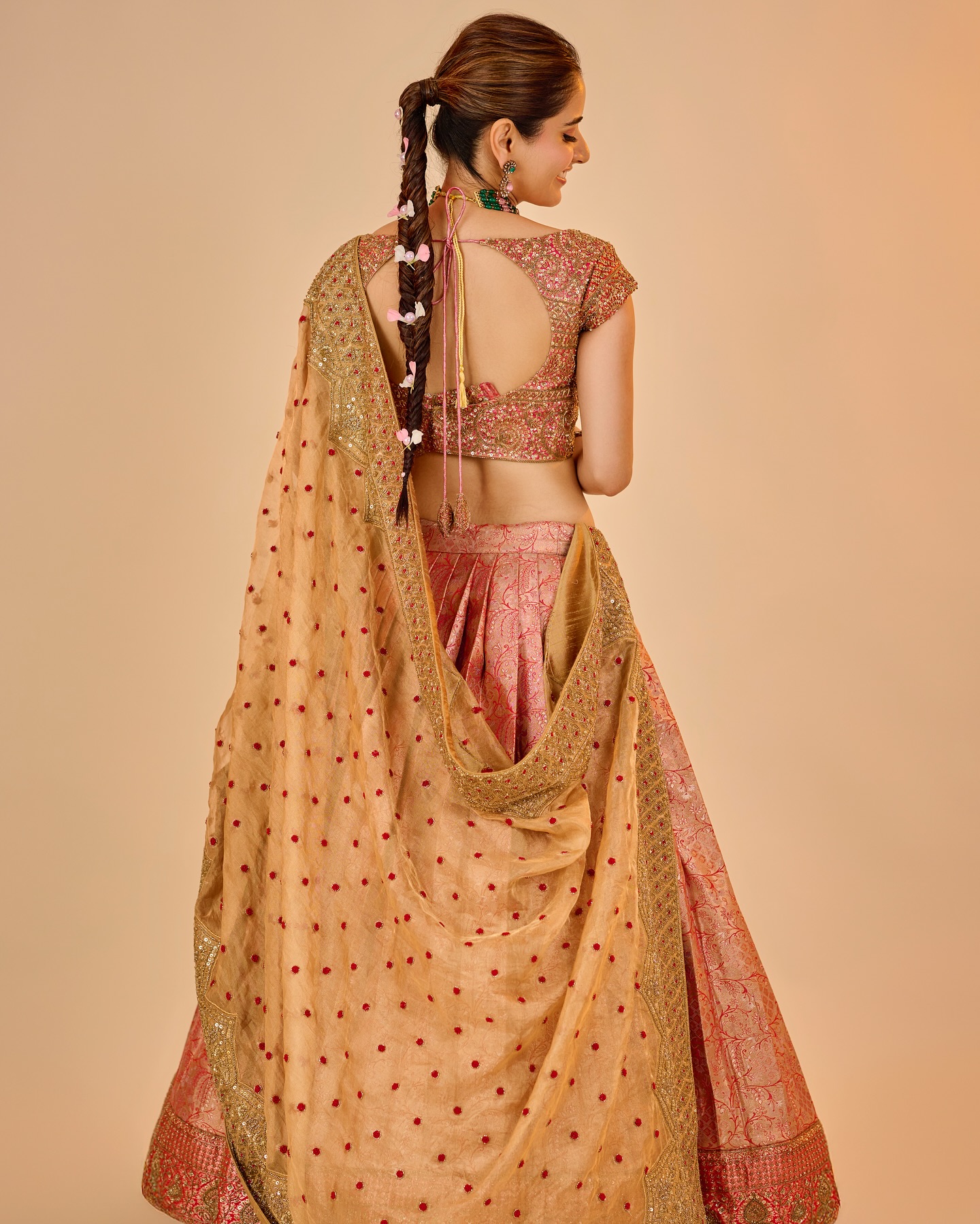 Ashika Ranganath Tops Lehenga Styles With Glamorous Look