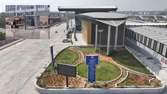 Hyderabad: Railing Collapse at Charlapalli Railway Terminal