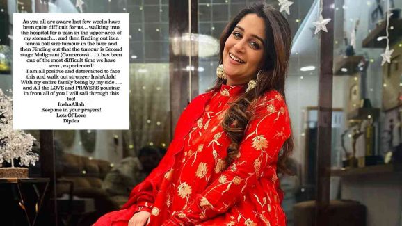 Dipika Kakar diagnosed with stage 2 liver cancer: fans pour in support