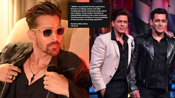 Harshvardhan Rane slams Salman and SRK amid Indo-Pak tensions