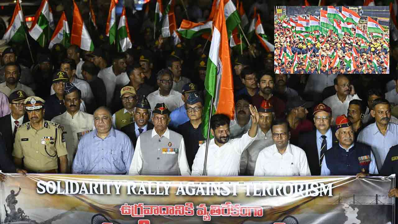 Why Did Hyderabad Hold Solidarity Rally for Indian Armed Forces?