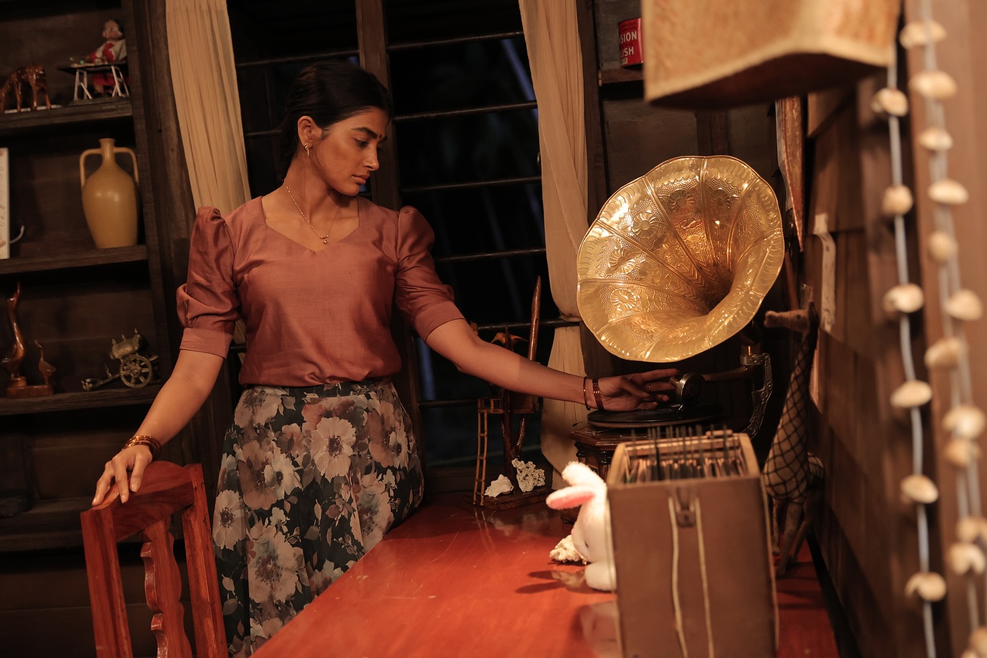 Pooja Hegde Shares BTS Of Retro Unveiling Rukmini Hinting Story