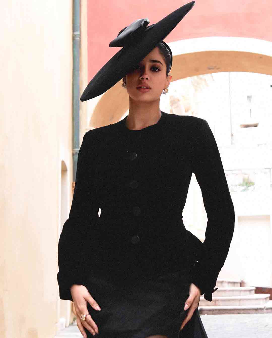 Janhvi Kapoor in black for Cannes 2025: Most Talked-About Look