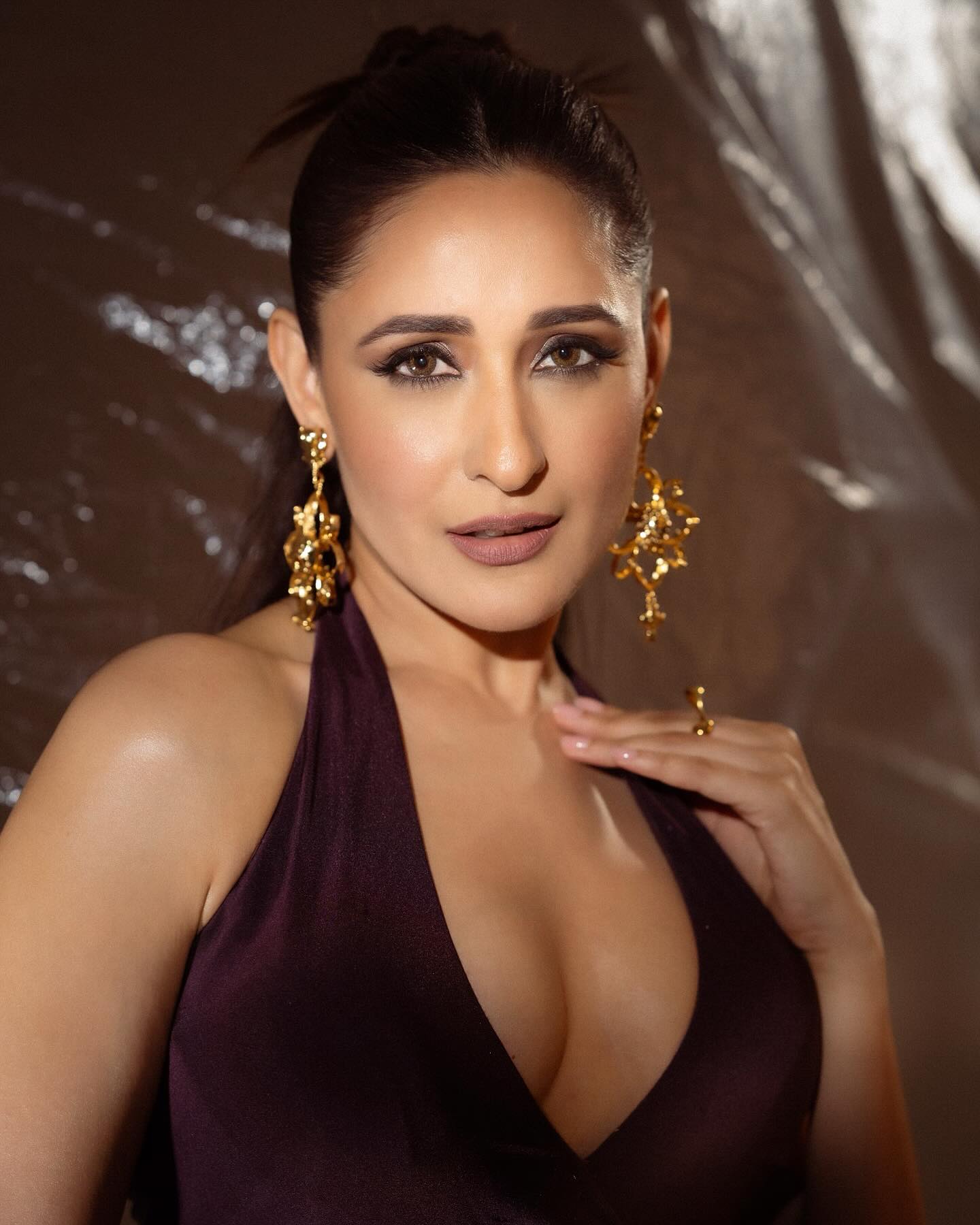 Pragya Jaiswal slays in dark purple like diva for special night