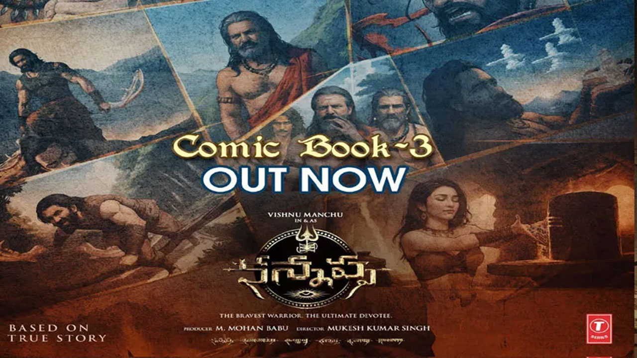 Vishnu Manchu’s Kannappa Comic Book Final Chapter Released