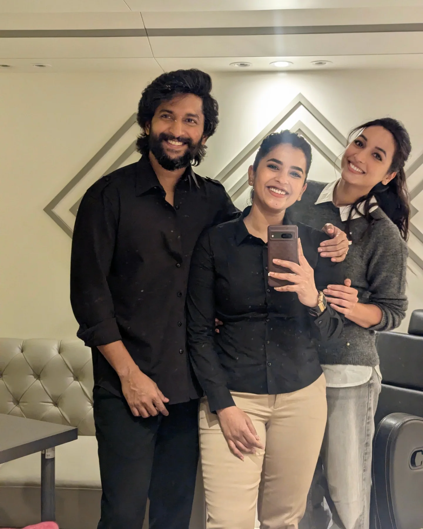 Komalee Prasad Shares BTS of Nani HIT 3 With Starcast