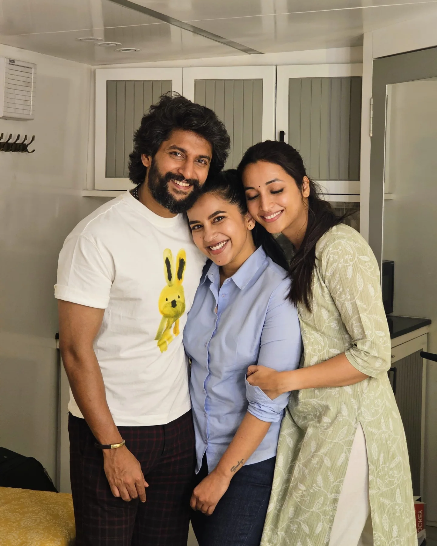 Komalee Prasad Shares BTS of Nani HIT 3 With Starcast