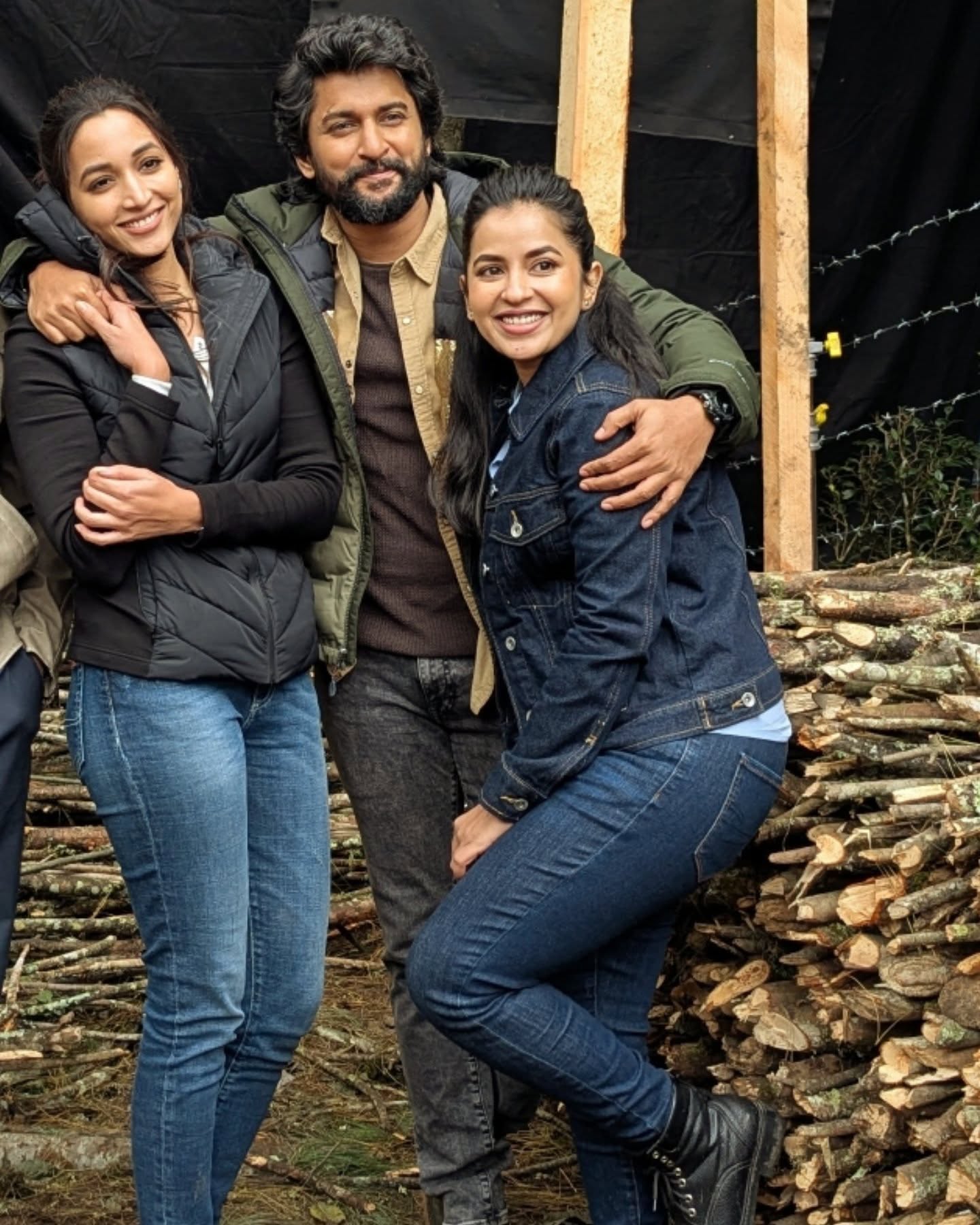 Komalee Prasad Shares BTS of Nani HIT 3 With Starcast