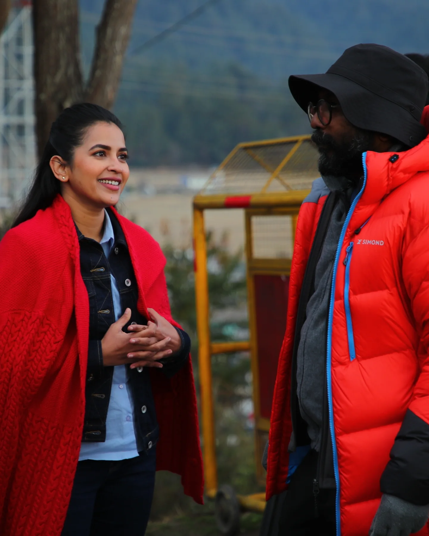 Komalee Prasad Shares BTS of Nani HIT 3 With Starcast