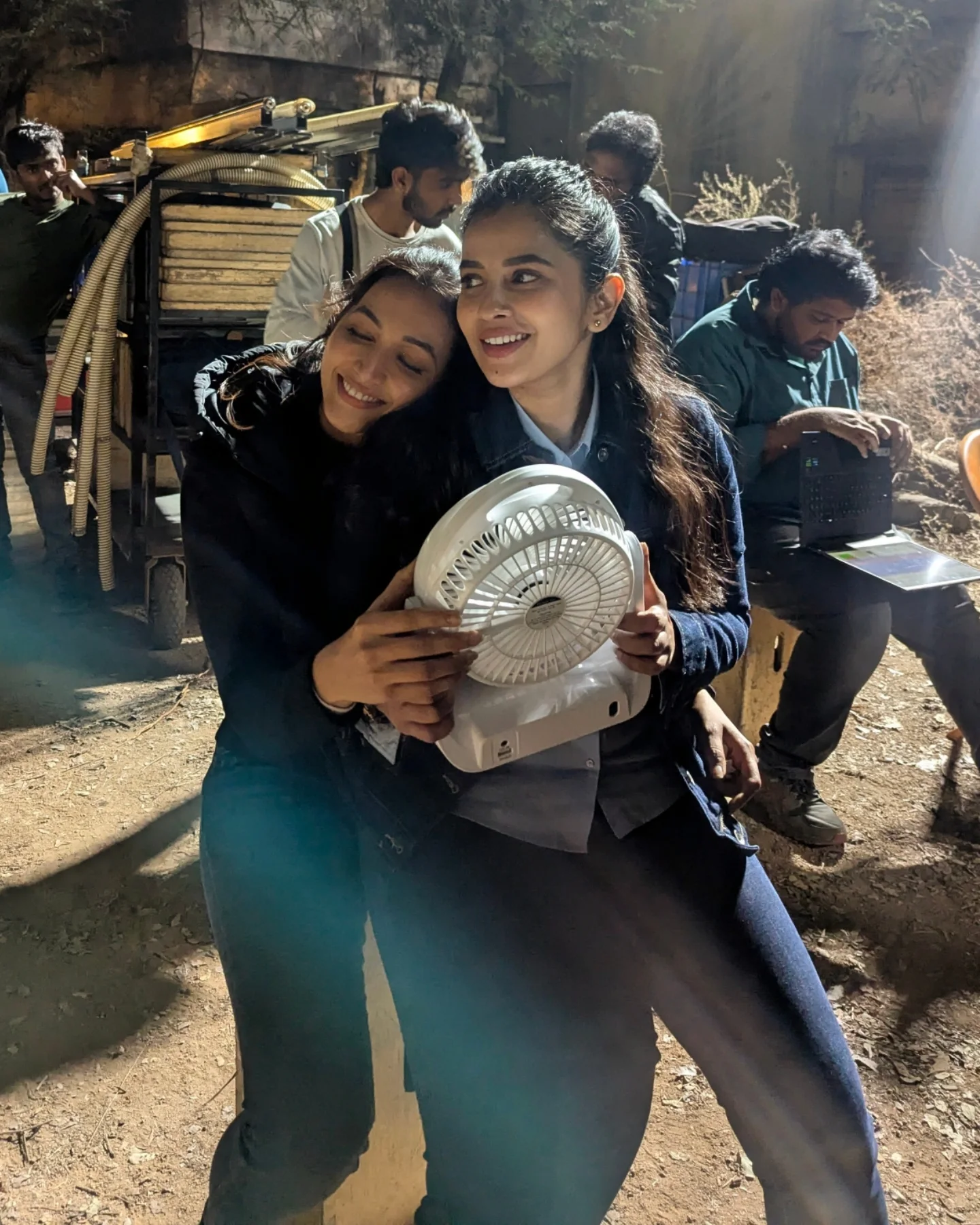 Komalee Prasad Shares BTS of Nani HIT 3 With Starcast