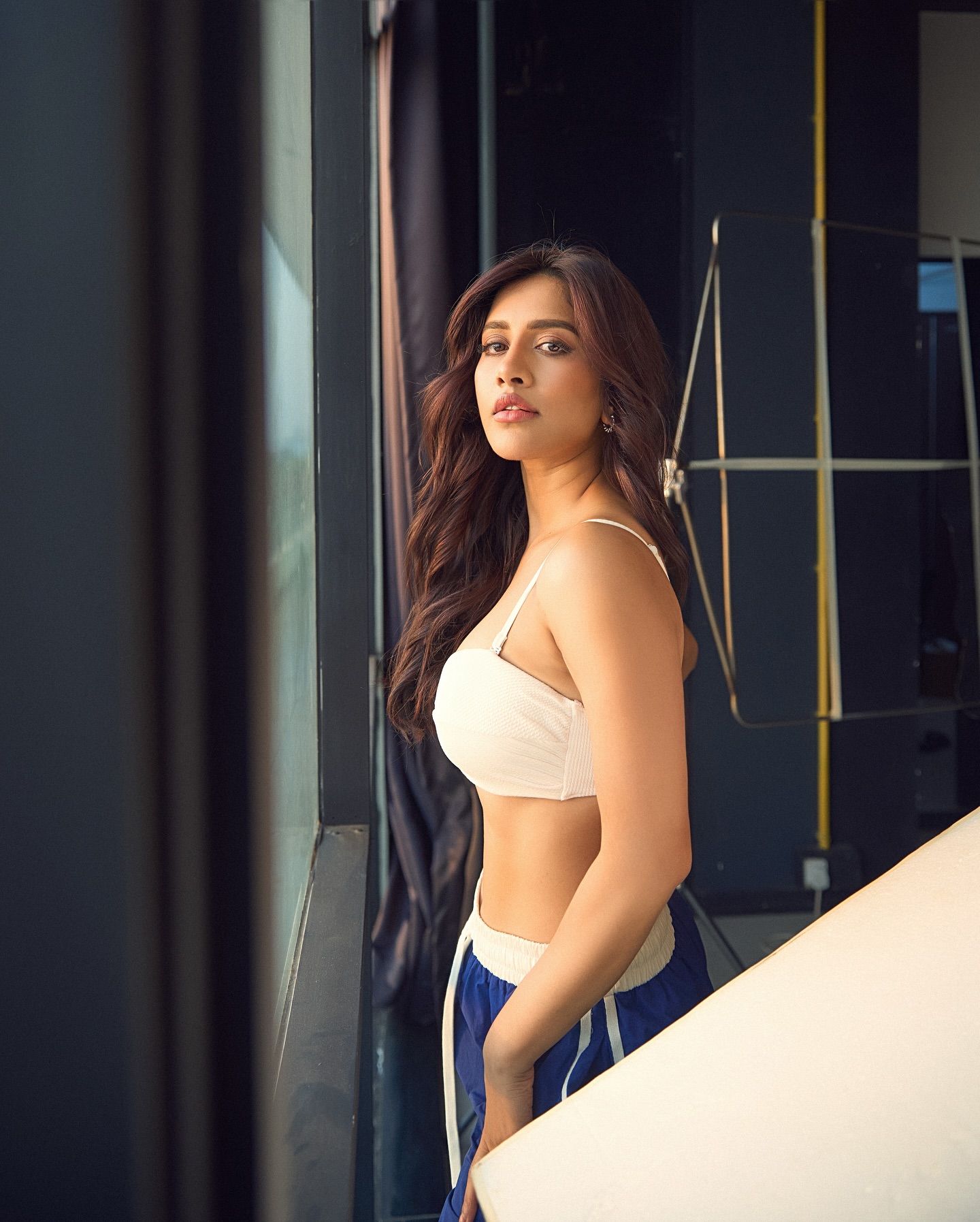 Nabha Natesh slays as casual hot chic: Rocking tracks like pro