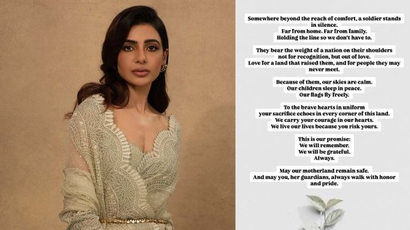 Samantha Ruth Prabhu prays for Soldiers in Indo Pak Conflict