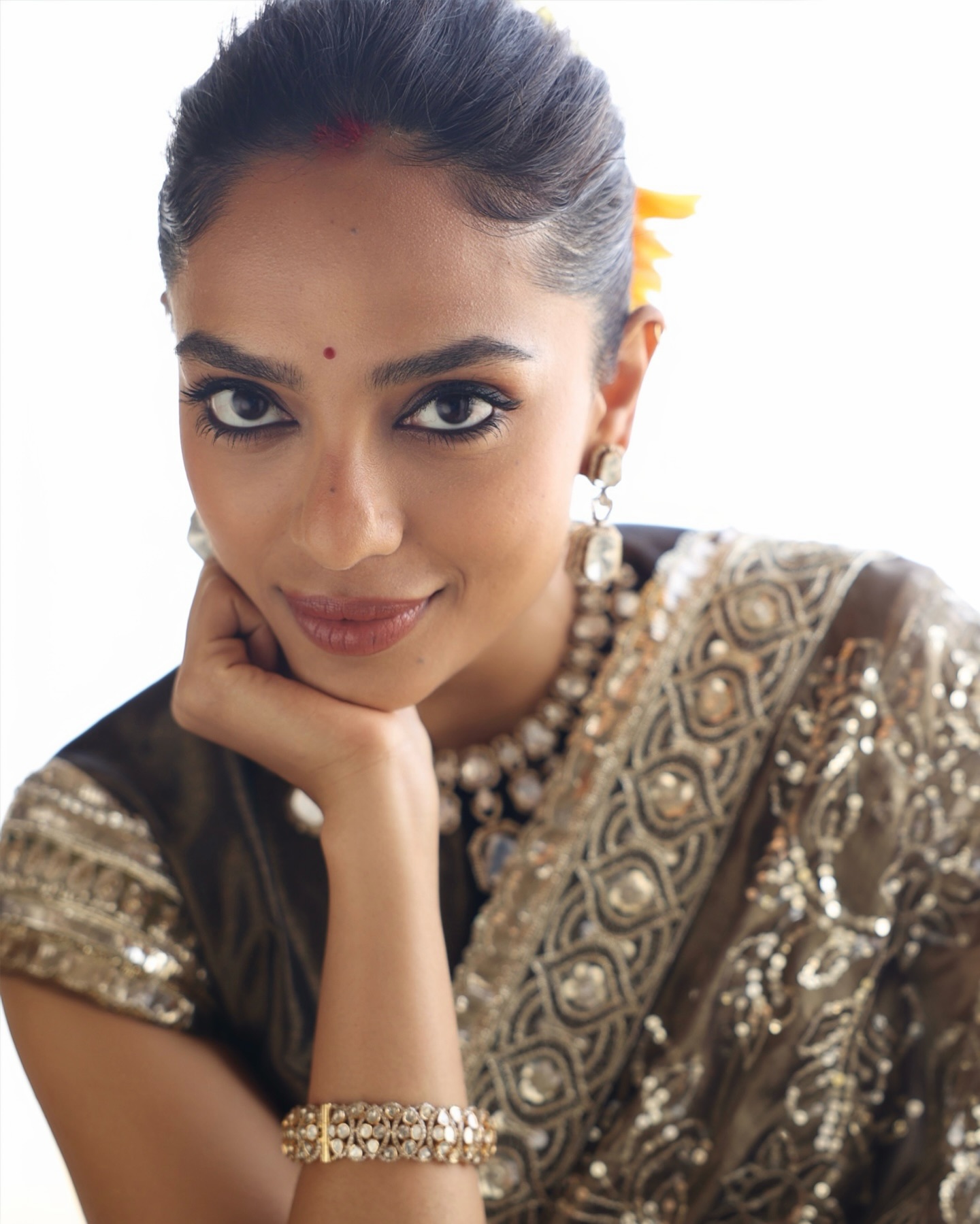 Sobhita Dhulipala Shines In Manish Malhotra Saree At WAVES 2025