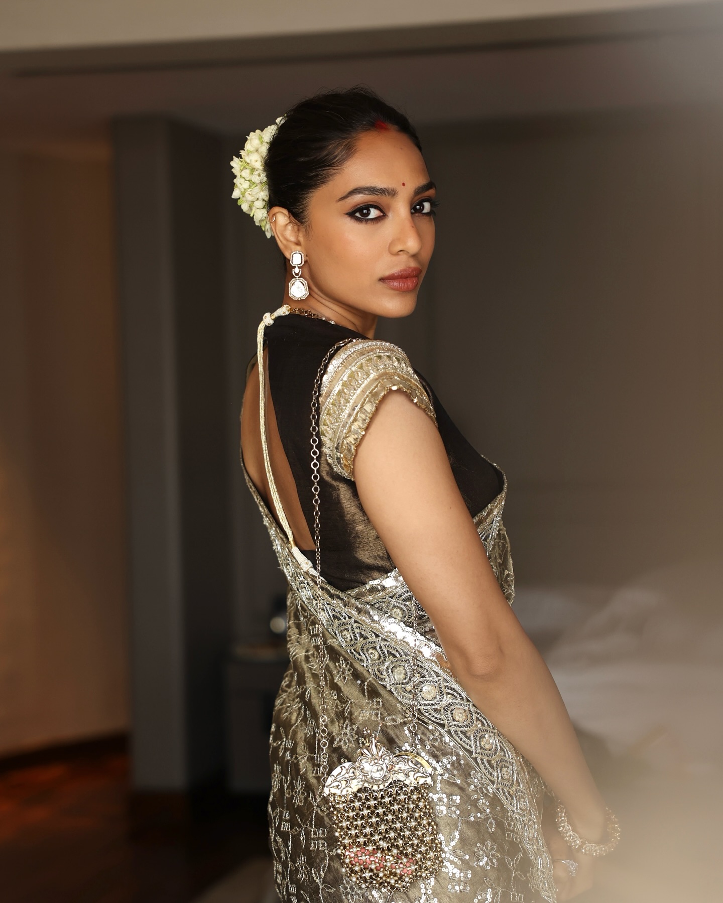 Sobhita Dhulipala Shines In Manish Malhotra Saree At WAVES 2025