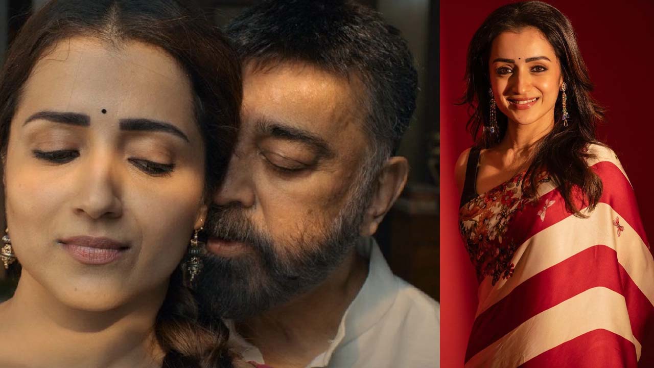 Trisha Krishnan Reacts to Kamal Haasan Trolls on Thug Life