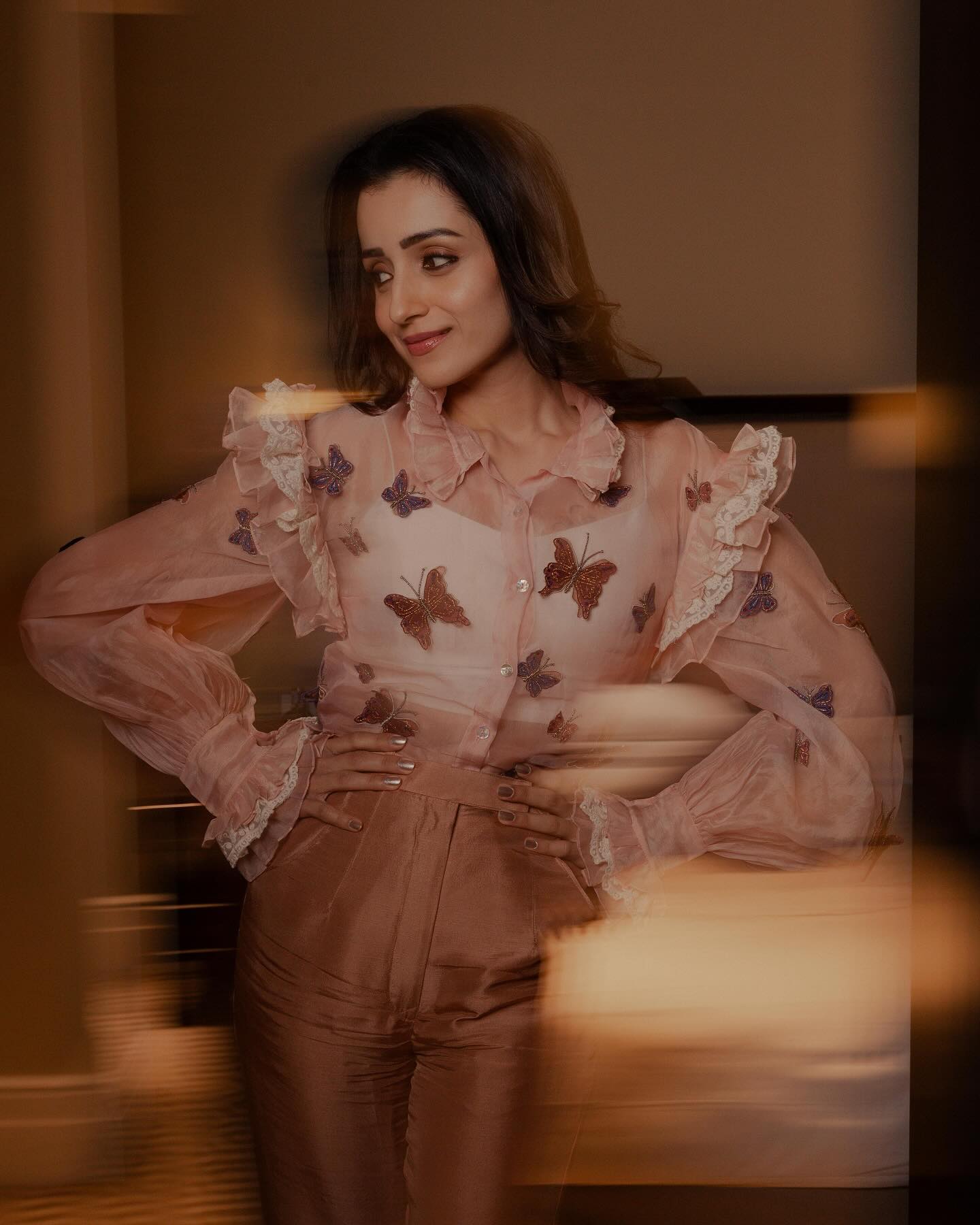 Trisha Krishnan best fashion moments from Thug Life promotions