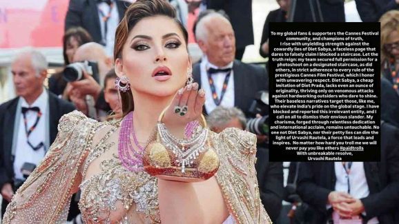 Urvashi Rautela Slams False Claims at Cannes, Calls Out Online Troll Page