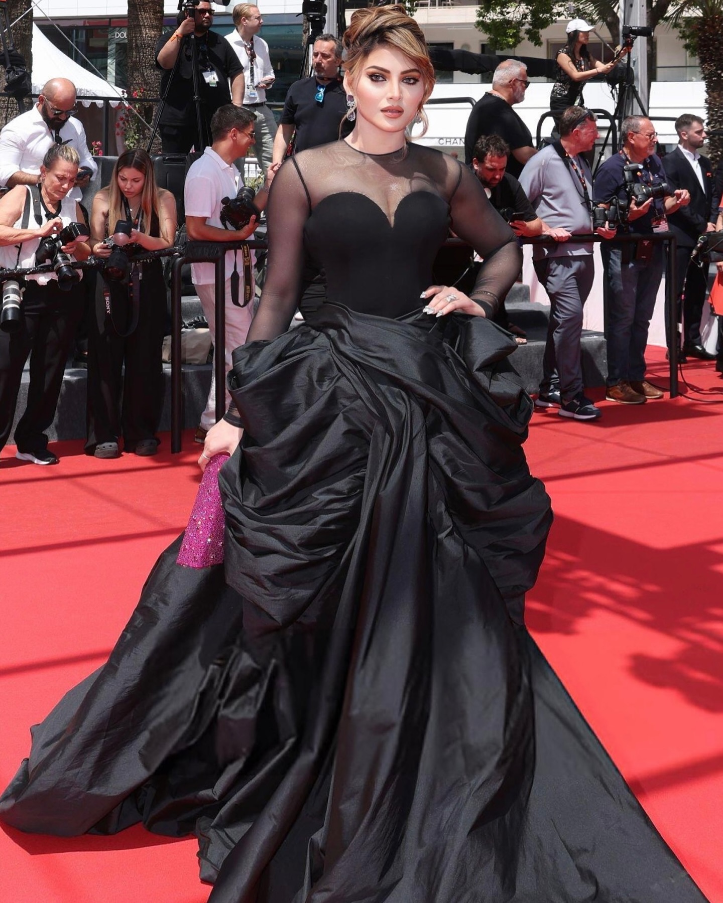 Urvashi Rautela at Cannes 2025 In Black: Can't get enough of her?