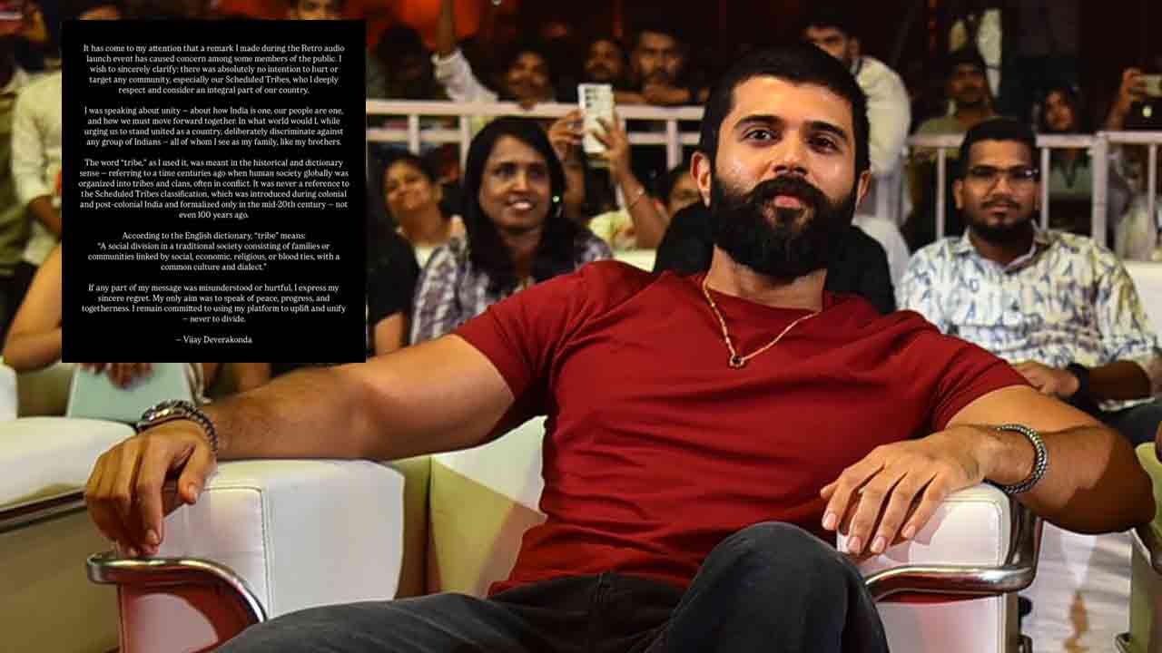 Police Confirm FIR Against Vijay Deverakonda