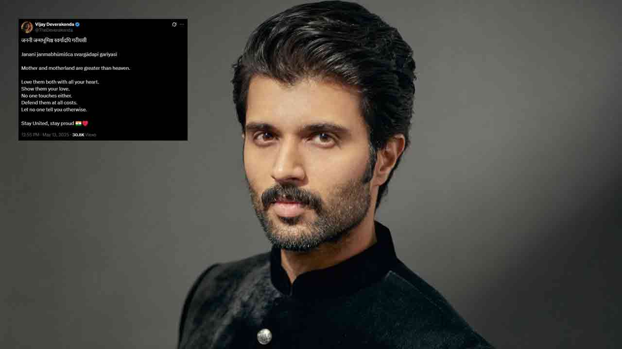 “Defend Them at All Costs”: Vijay Devarakonda’s Patriotic Words Go Viral
