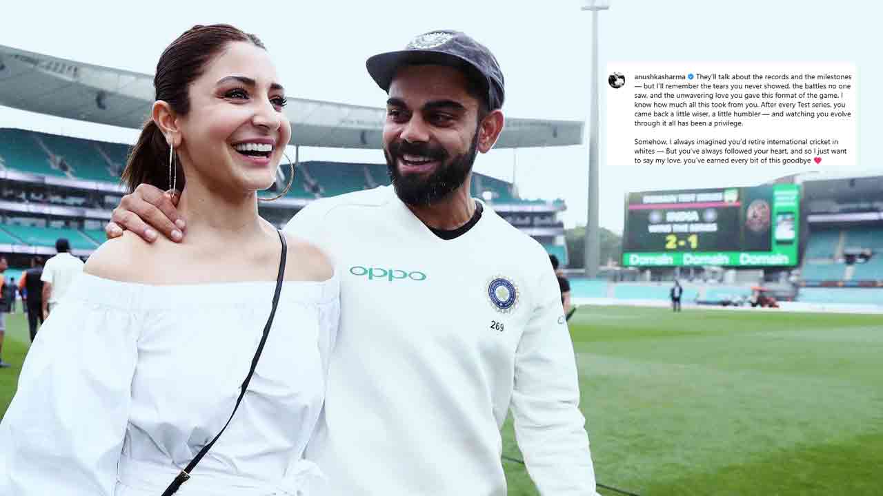 Anushka Sharma Reveals Why Virat Kohli Retired From Test Cricket