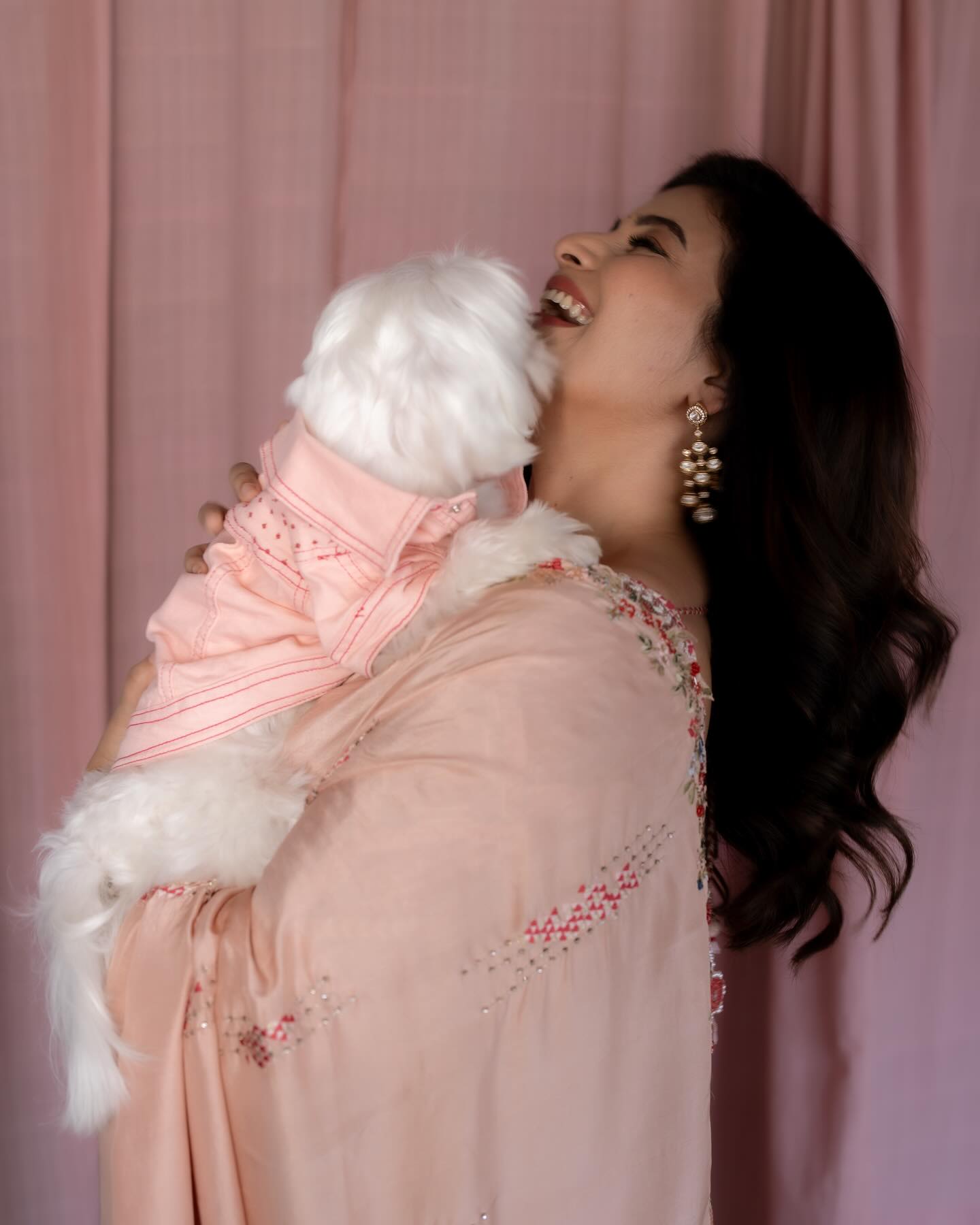 Anjali Mothers Day With Her Cute Puppy Steals Spotlight