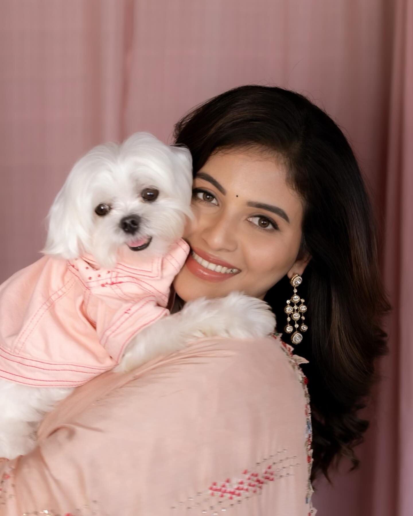 Anjali Mothers Day With Her Cute Puppy Steals Spotlight