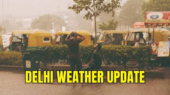 Gusty Winds and Rain Lash Delhi, IMD Issues Multi-Hazard Weather Alert