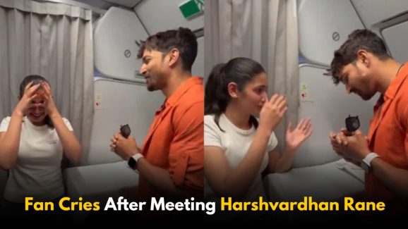 Fan Cries After Meeting Harshvardhan Rane on Flight: Viral Video