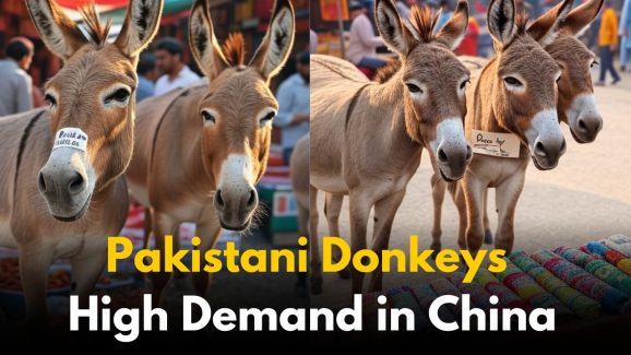 Pakistani Donkeys in High Demand in China: 2 Lakhs per Donkey