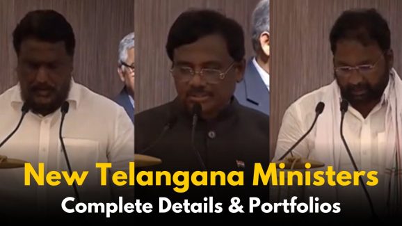 New Telangana Ministers: Complete Details and Portfolios
