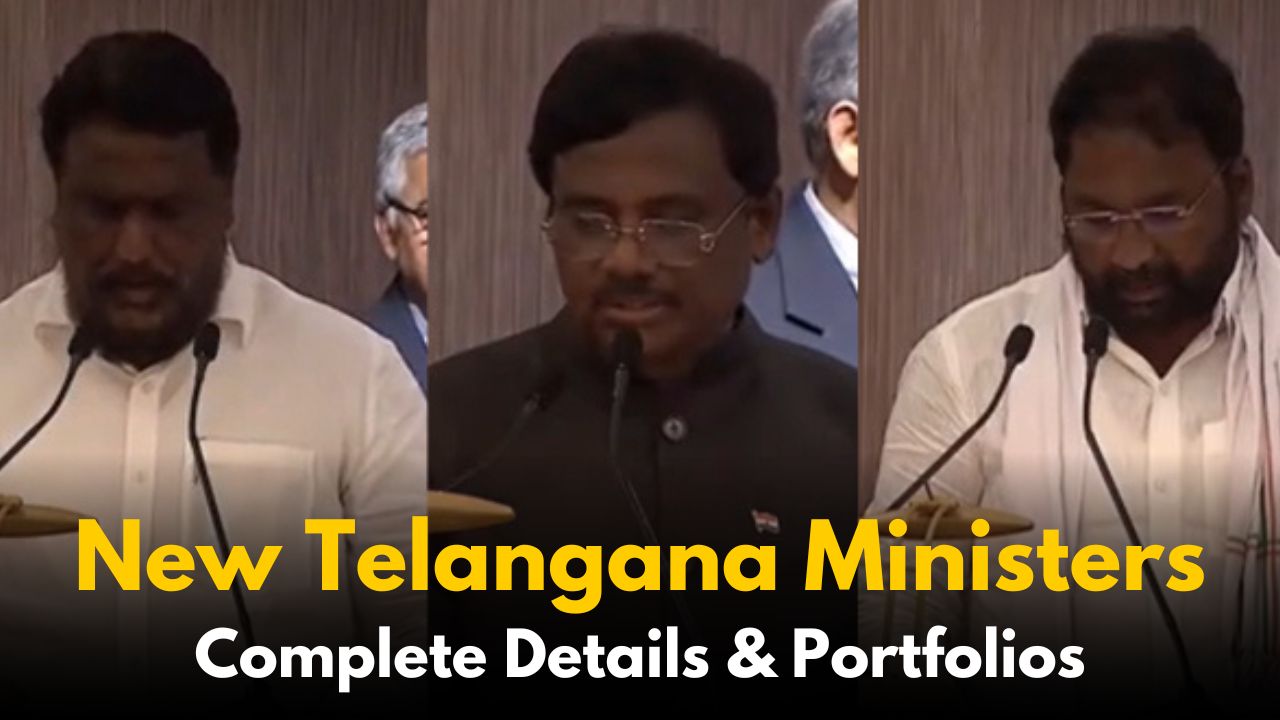 New Telangana Ministers: Complete Details and Portfolios