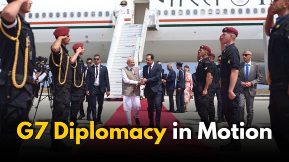 Modi Arrives in Canada for G7 Summit: High-Level Talks Begins