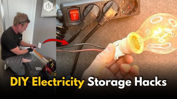 This Genius Trick Stores Electricity at Home: DIY Power