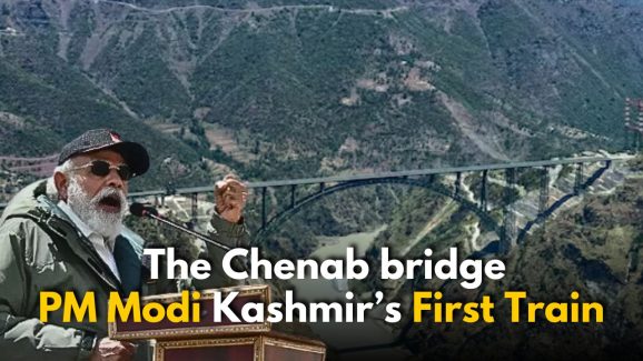 PM Modi Inaugurates Chenab Bridge: Kashmir’s First Train