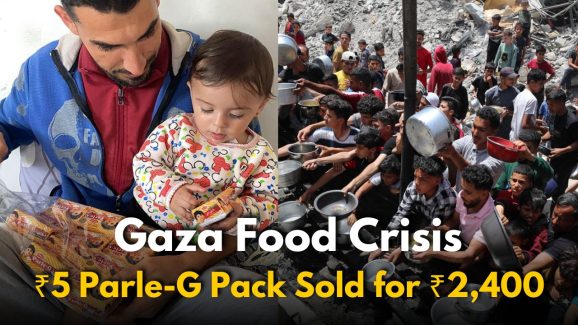 Gaza Crisis: ₹5 Parle-G Pack Sold for ₹2,400 Amid Food Crisis