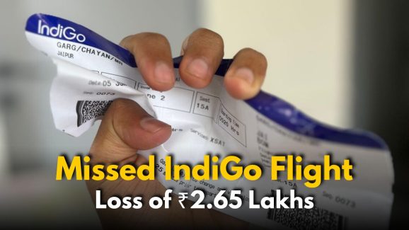 Missed IndiGo Flight Loss of ₹2.65 Lakh: Blames ‘Silent Airport’