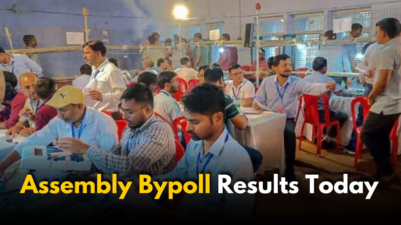 Assembly Bypoll Results Today: Counting Across Four States