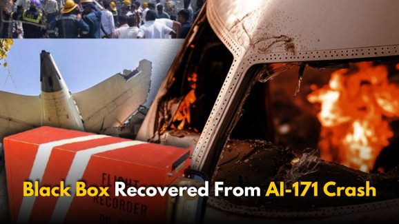 Black Box Recovered from Rooftop in AI-171 Crash Probe