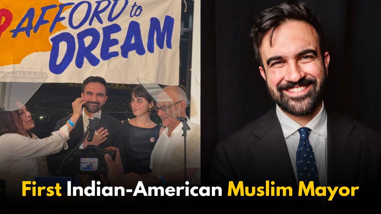 Zohran Mamdani Becomes First Indian-American Muslim Mayor